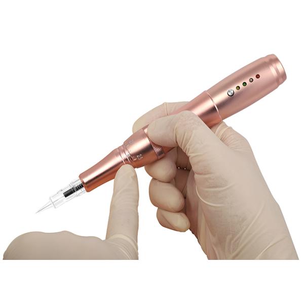 YD Glory Golden Rose Wireless Machine Permanent Makeup Tattoo Cordless Machine