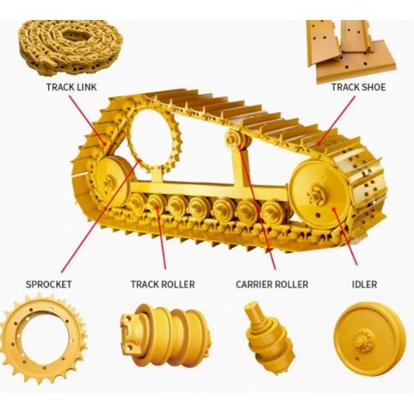 Excavator track roller EC360AB R60-5 R60-7 R80-7 R200 R290 Track Support Roller for Hyundai excavator