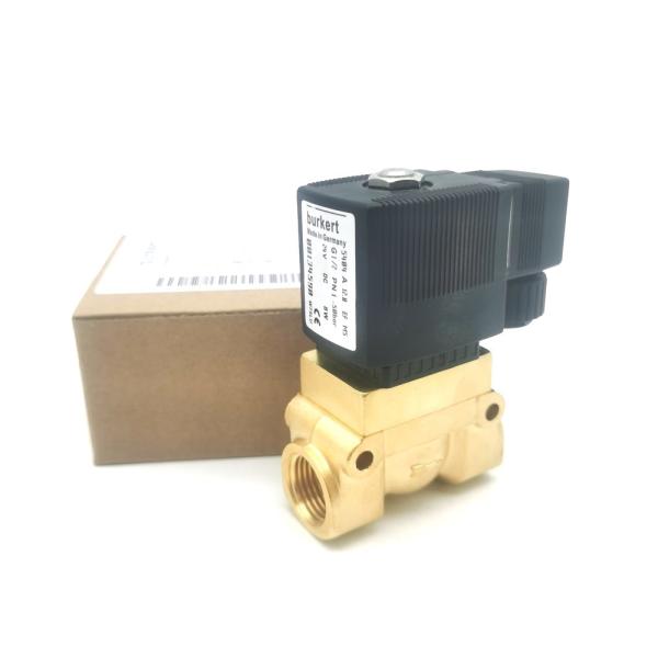 00125358 BURKERT válvula de solenoide 6014 D G1/4 2.0 Agujero de flujo AC24V 8W Cuerpo de válvula de latón 32 * 46 0~10bar