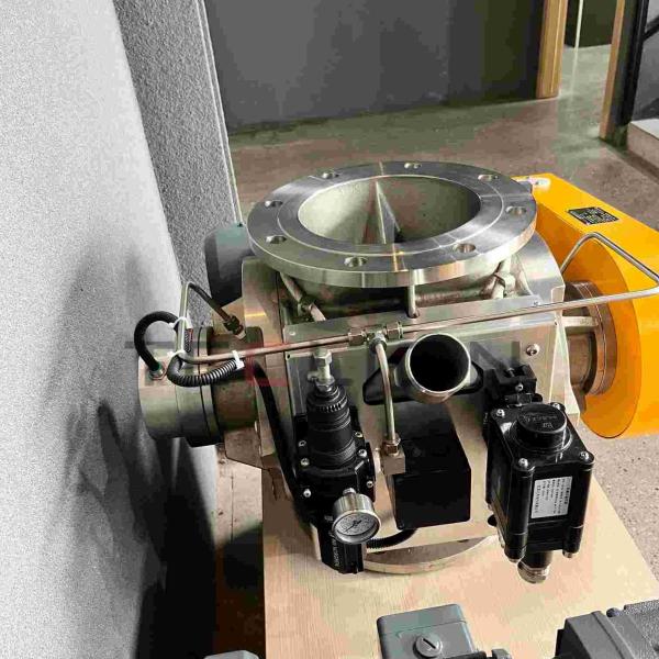 Motor de alimentación rotativo granular de acero inoxidable de descarga media y alta presión
