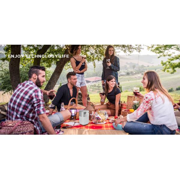 Развлечения 100 репроектор приведенный 1080p репроектора 1.2m люменов мини портативный