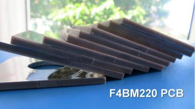 Wangling’s F4BM high frequency DK (dielectric constant) options spanning from 2.17 to 3.0