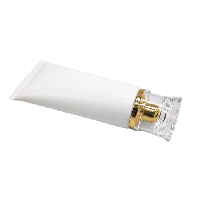 Packaging Makeup Base Cream Conditioner Hotel Tube with Syrup Dispensing All Plastic Foam Pump