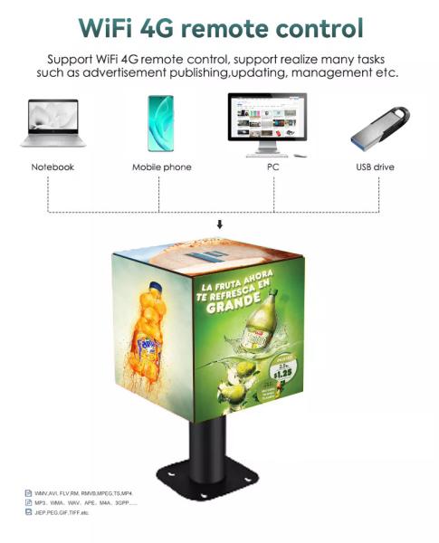 light Magic Cube Led Display Screen Outdoor Rgb Advertising Square Cabinet P2.5 Event