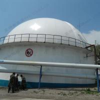 Tanques de almacenamiento de biogás de doble membrana para instalaciones de digestión anaeróbica