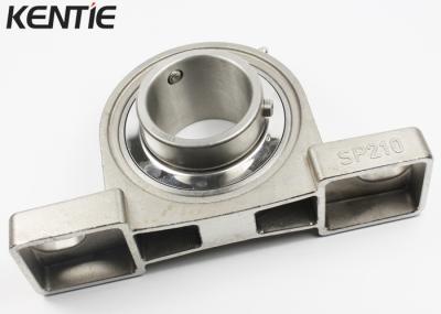 Large Stainless Steel Pillow Block Bearing SUCP210 Anti - Oxidation 50 * 51.6 * 200mm