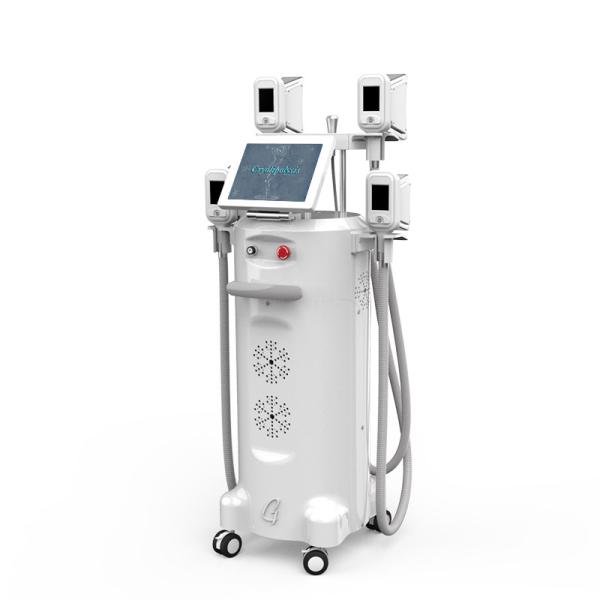 New look Vacuum Pressure  4 Handles Fat Freezing Cryolipolysis Body Slimming Machine Vacuum Cavitation System