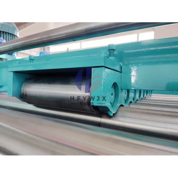 1.3M Stainless Steel Leveling Machine PLC Touch Screen Control for Industrial Sheet Metal Straightening