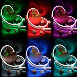 IP68 Waterproof o cabo flexível de néon RGB conduzido, luzes de néon em mudança exteriores redondas/horizontalmente da cor