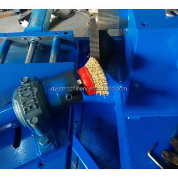 Высокая долговечность 2.2kw стальной проволоки скрученной щетки изготавливающей машины линии для 450 мм щетки