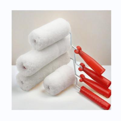 Conjunto de ferramentas de escovas de borracha de rolos de 6 customizadas para pintura de máquinas de decoração de casa de padrão 3D