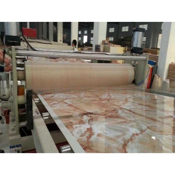 Artificial Marble PVC Sheet Extruder Machine 2mm-6mm PVC Sheet Extrusion Line