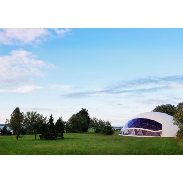 Waterproof 30 Meters Music RGB Lighting Festival Dome Tent