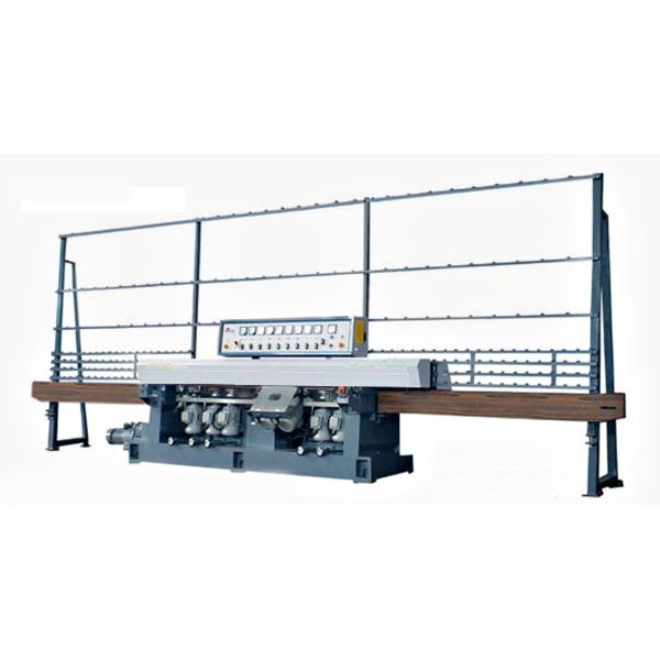 YMLA522 Vertical Glass Straight Line Edging Machine with 9 spindels