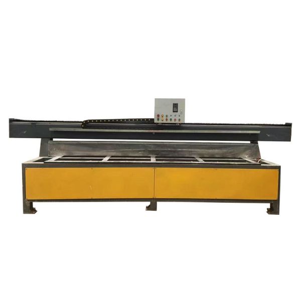 Three Head Granite Stone Cutting Machine with PLC and Motor 7.5KW Power