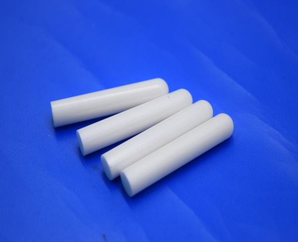 Industrial Precision 99% White Alumina Ceramic Roller Rods With Customize Service