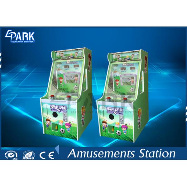 Commercial Kids Coin Operated Game Machine Happy Football Video Arcade Prize Game