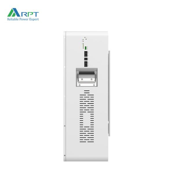Wall-Mounted Lithium-Ion Battery Energy Storage System (5kWh/10kWh) with Circular Display