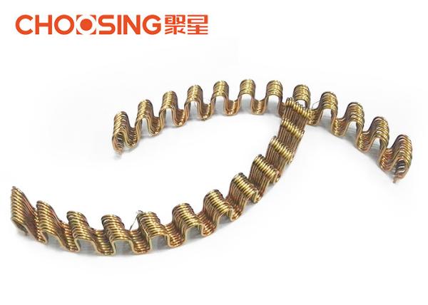 Rolling / Round Sinuous Wire Springs Standard Arc Strictly Fatigue Tested