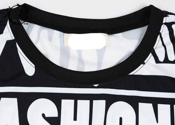 Women Adult Breathable Youth Sports Apparel Round Neck Middle Length Sleeve Fashion