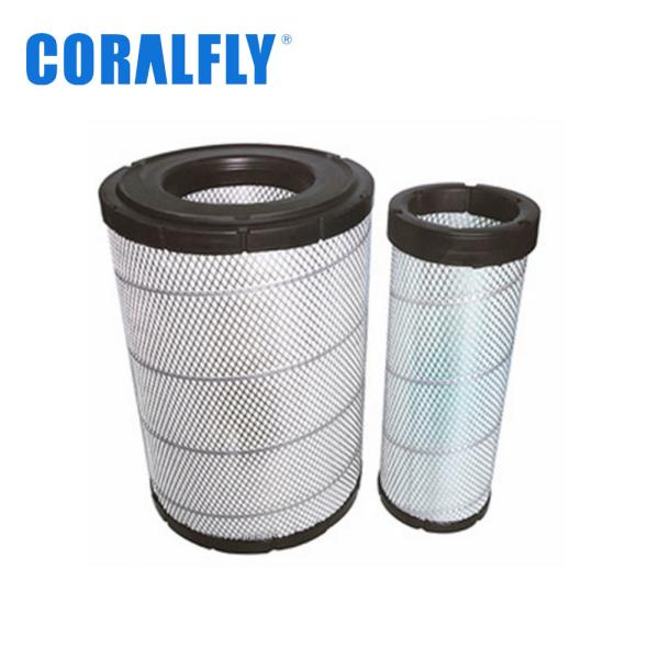 Воздушный фильтр 6001819500S 6001819340 тележки KOMATSU двигателя дизеля Coralfly