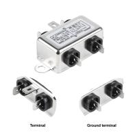 Zócalo de paso bajo EMI Filter 10A de la CA 250V del equipo eléctrico