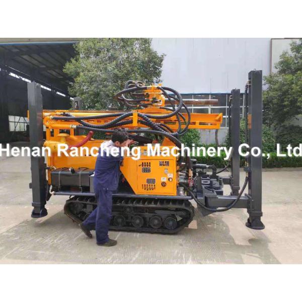 200m Depth Water Well Drilling Machine 55KW Engine 4000Nm Rotary Torque