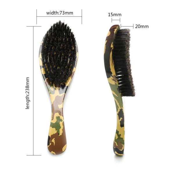 Частный маркированный борщ для волос с средней твердостью с кривой щеткой