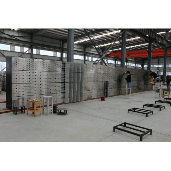 Различный шкафчик безопасности банка ширины размеров SUS304 82mm с попа подносом вне