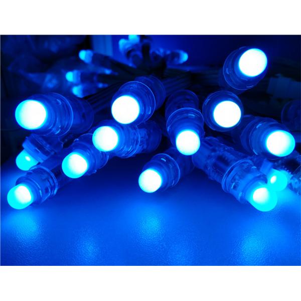 Full Color RGB LED Pixel Lights DC5V 0.3 Wattage 3500mcd Luminous Intensity
