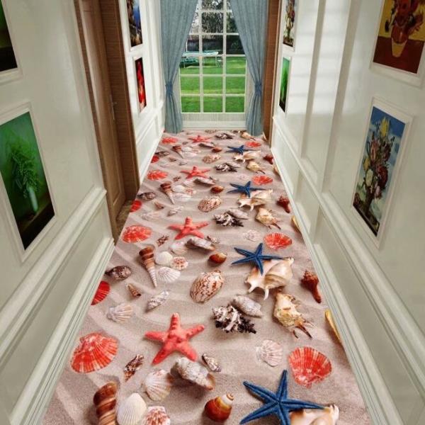 3D Cut-To-Fit Commercial Floor Mat Entry Hallway Aisle Stair Carpet