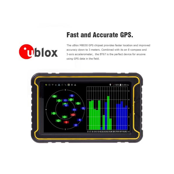 Newest BATL BT67 7inch Sunlight Readable industrial handheld computer