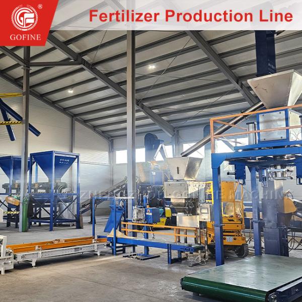 Fully Automatic Ssp Fertilizer Production Plant For Granulating Machine
