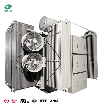 34MVA Electrical Substation Transformer 11KV 304 SS NEMA 4X Tank ANSI IEEE Standards