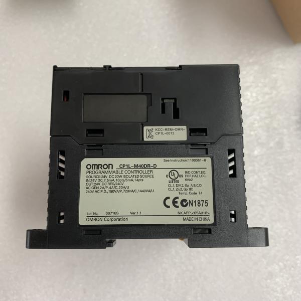 СЕРИЯ РЕГУЛЯТОРА CP1L ЛОГИКИ OMRON CP1L-M40DR-D PROGRAMMABLE НОВАЯ
