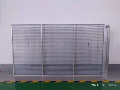 A tela transparente leve lateral do diodo emissor de luz P3.91-7.8 com brilho alto vê com conduzido para a entrada de vidro