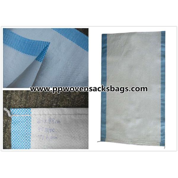 Blue Strip Fertilizer Packing PP Woven Bags