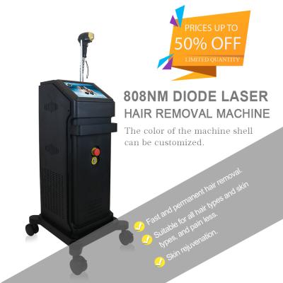 800W máquina da platina do gelo do soprano da remoção do cabelo da máquina do laser do diodo 808