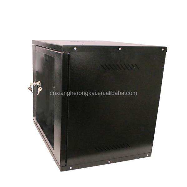 Customizable 6u Server Rack Enclosure for Indoor Network Cabinet and Server Management
