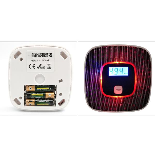 Сигнал тревоги детектора окиси углерода, портативный детектор CO для путешествовать шатер