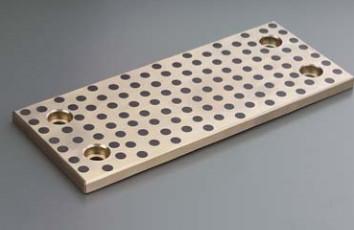 Bronze Material Oilless Bushes With Oil Impregnated Graphite Plugs