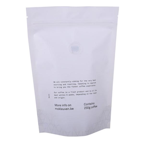 Good Seal Ability gold stamp disposable messenger filler coffee bag in box with valve