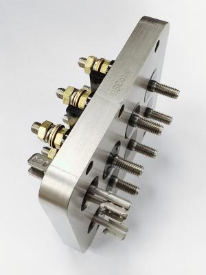 Plaque de connexion de terminaux d'équipement électrique avec propriété isolante de 5000 MΩ