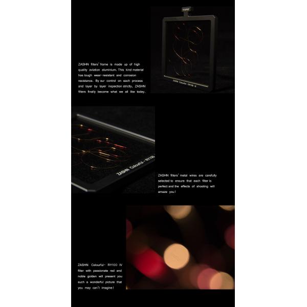 Multi Coating Camera Lens Effect Filters , ZASHN Camera Lens Sun Filter 
