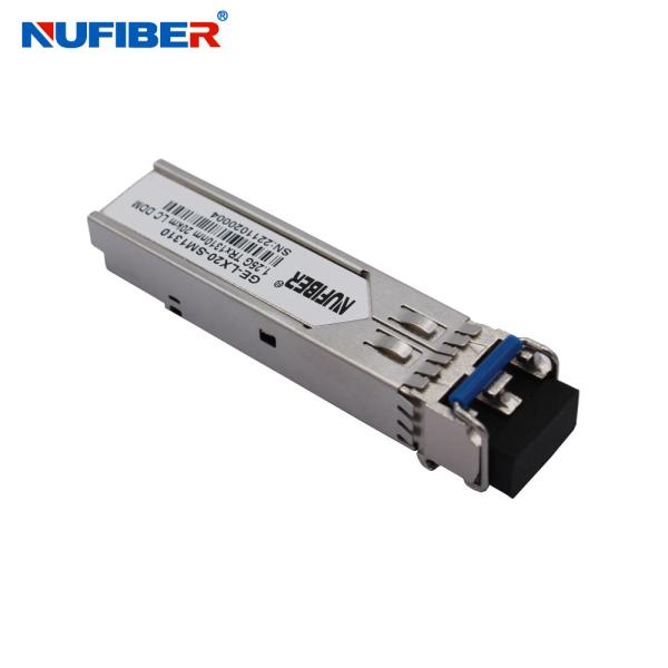 1.25G SFP 1310nm 20km DOM Duplex LC Single mode Dual fiber CE FCC Compatible for mikrotik