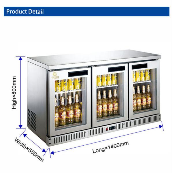 Коммерческий холодильник статическое охлаждение барное оборудование для гостиниц 340W