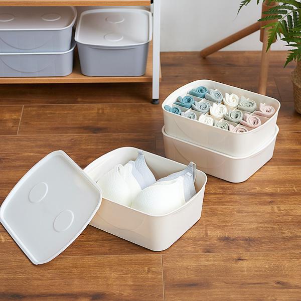 Gray Plastic 10 Compartment Organizer Plastic Storage Organizer