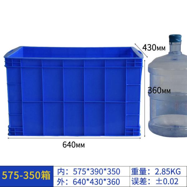 Storage Box – Euro Box Perfect Plastic Transport Box For Camping, Boat Or Garden – Stackable With Other Euro Containers And Stacking Boxes