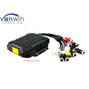 4CH SSD HDD 4G Dustproof Waterproof IP66 HDD Mobile DVR