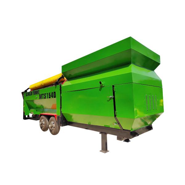 Installation Guide Included Rotary Screen Machine for Mobile Compost Trommel Screen